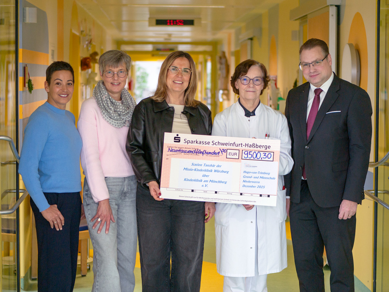 Schülerinnen und Schüler erlaufen 9.500,- Euro für die Missio Kinderklinik