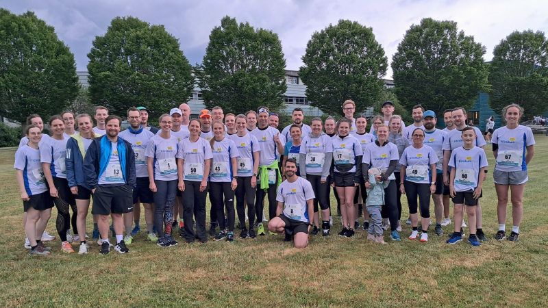 KWM erfolgreich beim Firmenlauf in Eibelstadt
